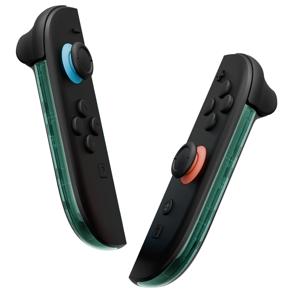 eXtremeRate Replacement Decorative Strips for Joycon 2 of Nintendo Switch 2 - Emerald Green
