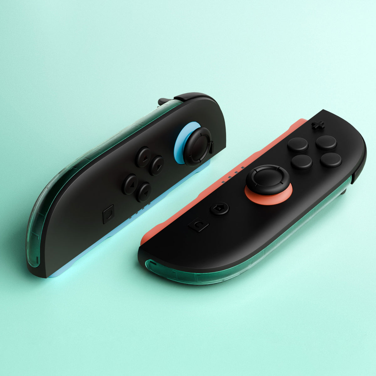 eXtremeRate Replacement Decorative Strips for Joycon 2 of Nintendo Switch 2 - Emerald Green