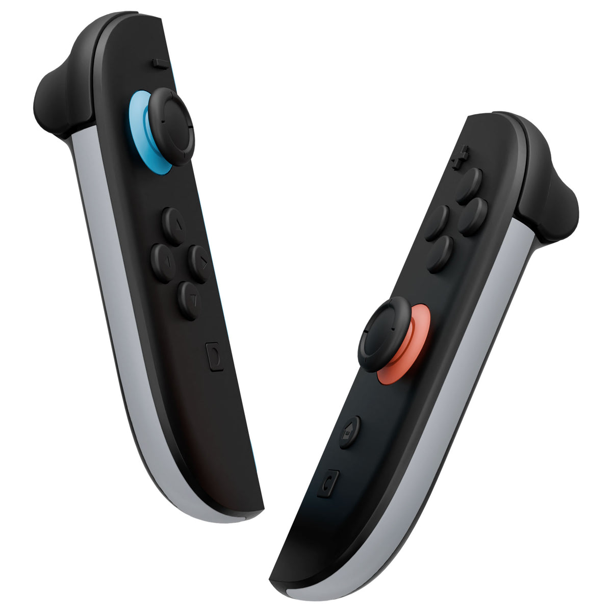 eXtremeRate Replacement Decorative Strips for Joycon 2 of Nintendo Switch 2 - New Hope Gray