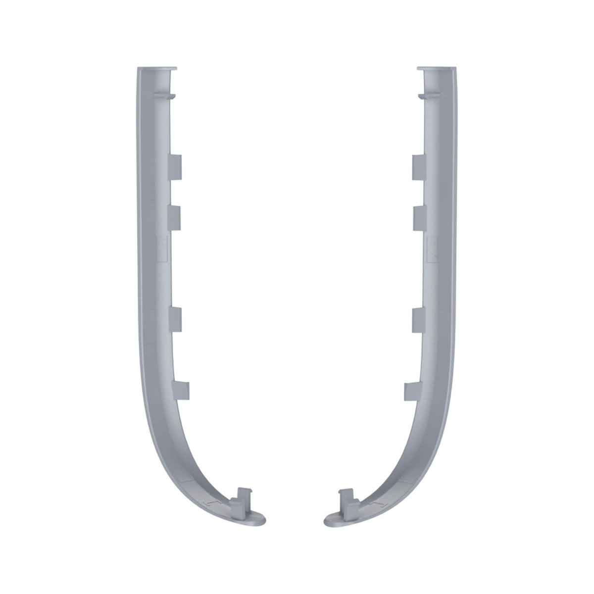 eXtremeRate Replacement Decorative Strips for Joycon 2 of Nintendo Switch 2 - New Hope Gray
