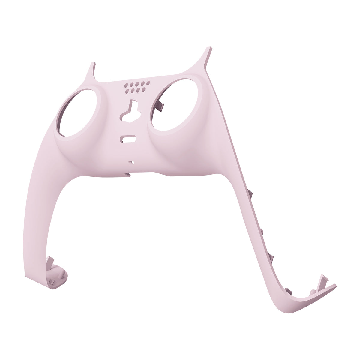 eXtremeRate Replacement Decorative Trim Shell with Accent Rings Compatible with PS5 Controller BDM-010/020/030/040/050 - Cherry Blossoms Pink