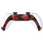 eXtremeRate Replacement Decorative Trim Shell with Accent Rings Compatible with PS5 Controller BDM-010/020/030/040/050 - Demons and Monsters