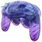eXtremeRate Replacement Faceplate Backplate with Buttons for Nintendo GameCube Controller NGC - Gradient Translucent Bluebell