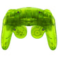 eXtremeRate Replacement Faceplate Backplate with Buttons for Nintendo GameCube Controller NGC - Clear Lime Green