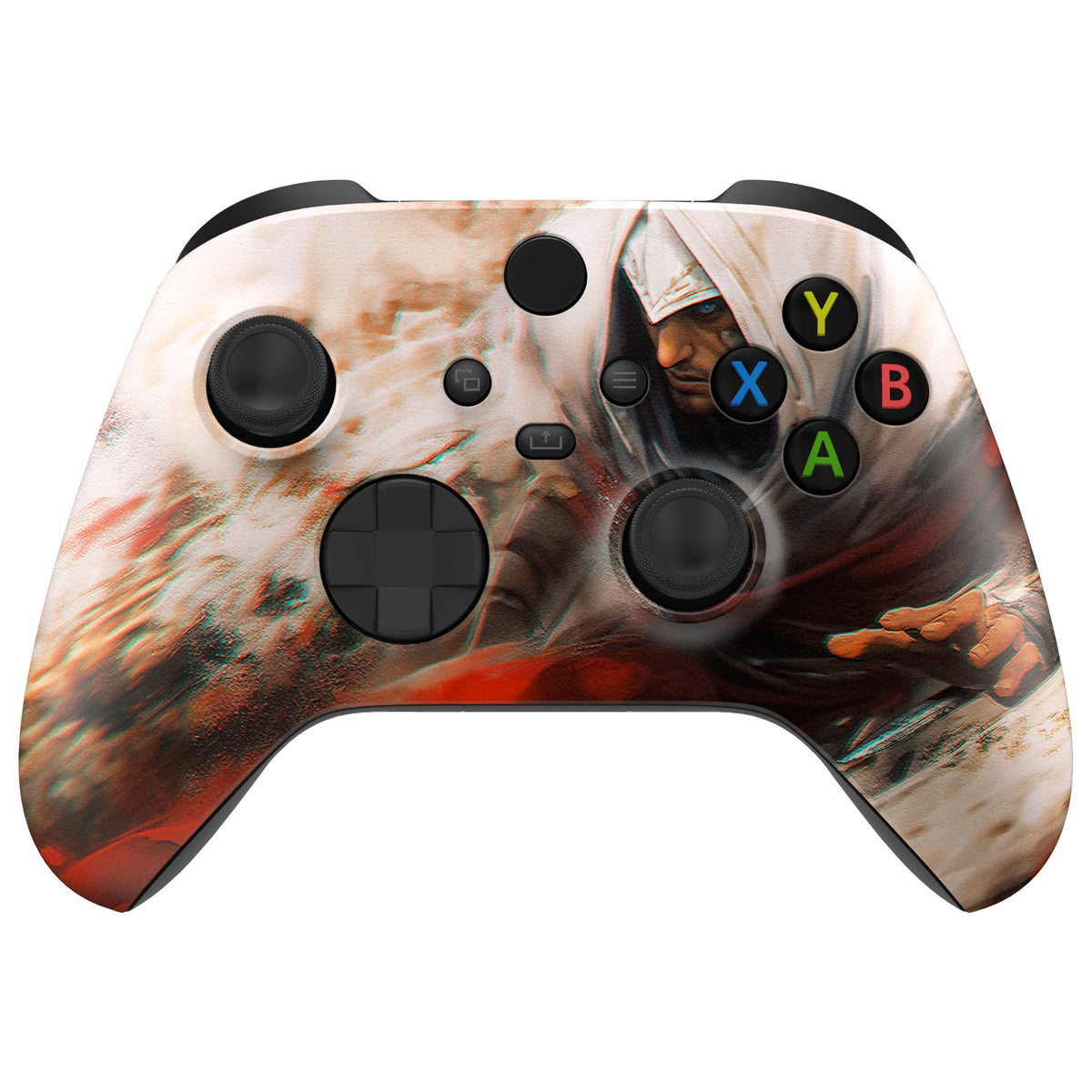 eXtremeRate Replacement Faceplate Front Housing Shell for Xbox Series X & S Controller - Assassin