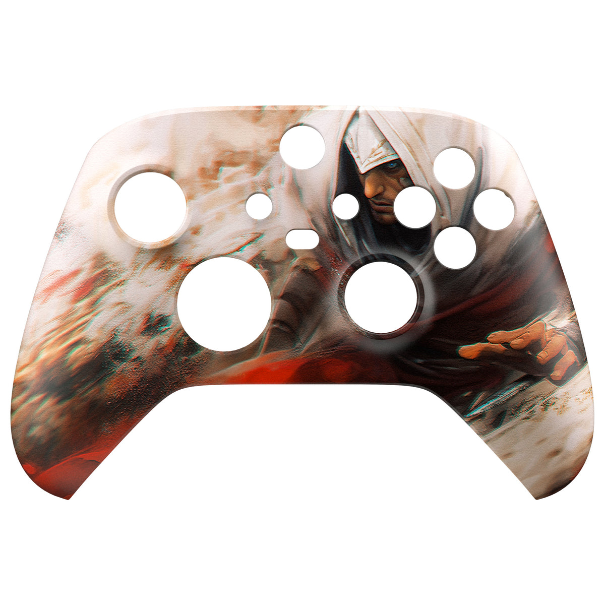 eXtremeRate Replacement Faceplate Front Housing Shell for Xbox Series X & S Controller - Assassin