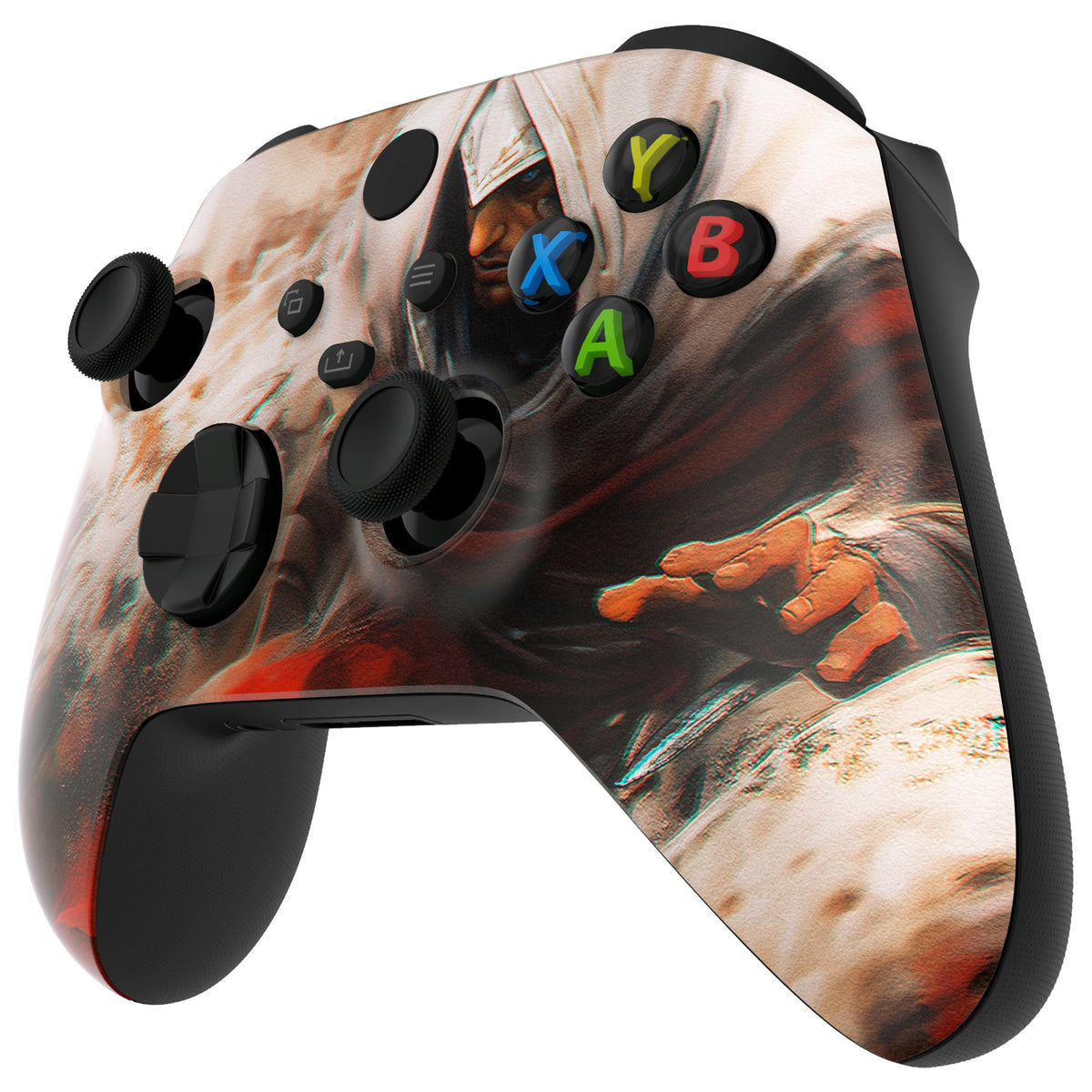 eXtremeRate Replacement Faceplate Front Housing Shell for Xbox Series X & S Controller - Assassin