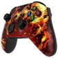 eXtremeRate Replacement Faceplate Front Housing Shell for Xbox Series X & S Controller - Blazing Magic eXtremeRate