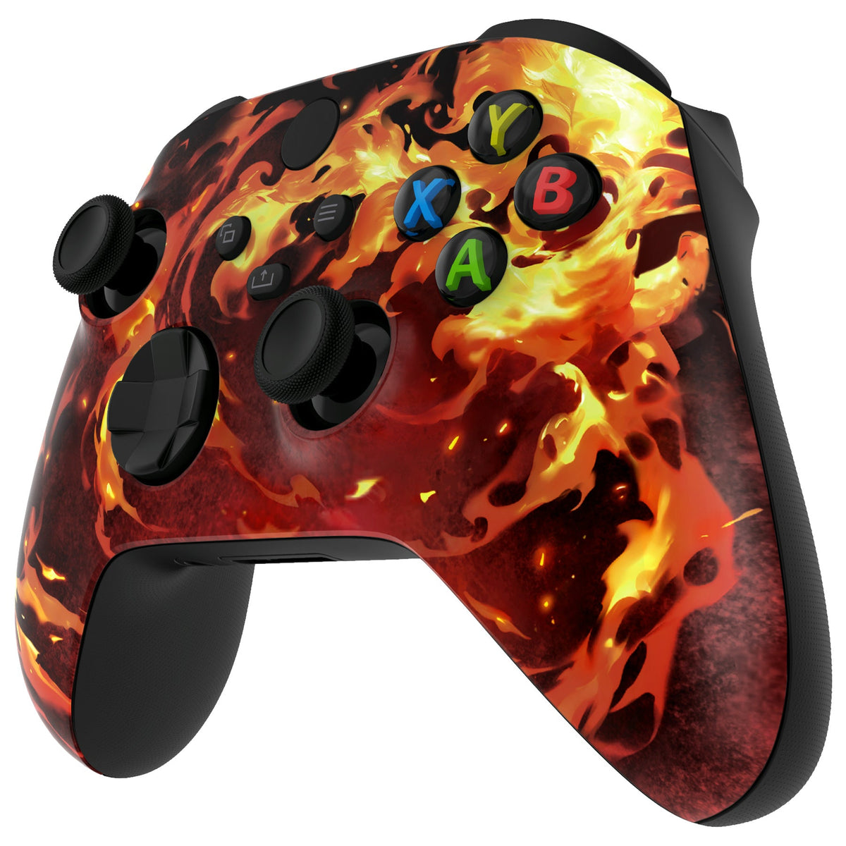eXtremeRate Replacement Faceplate Front Housing Shell for Xbox Series X & S Controller - Blazing Magic eXtremeRate