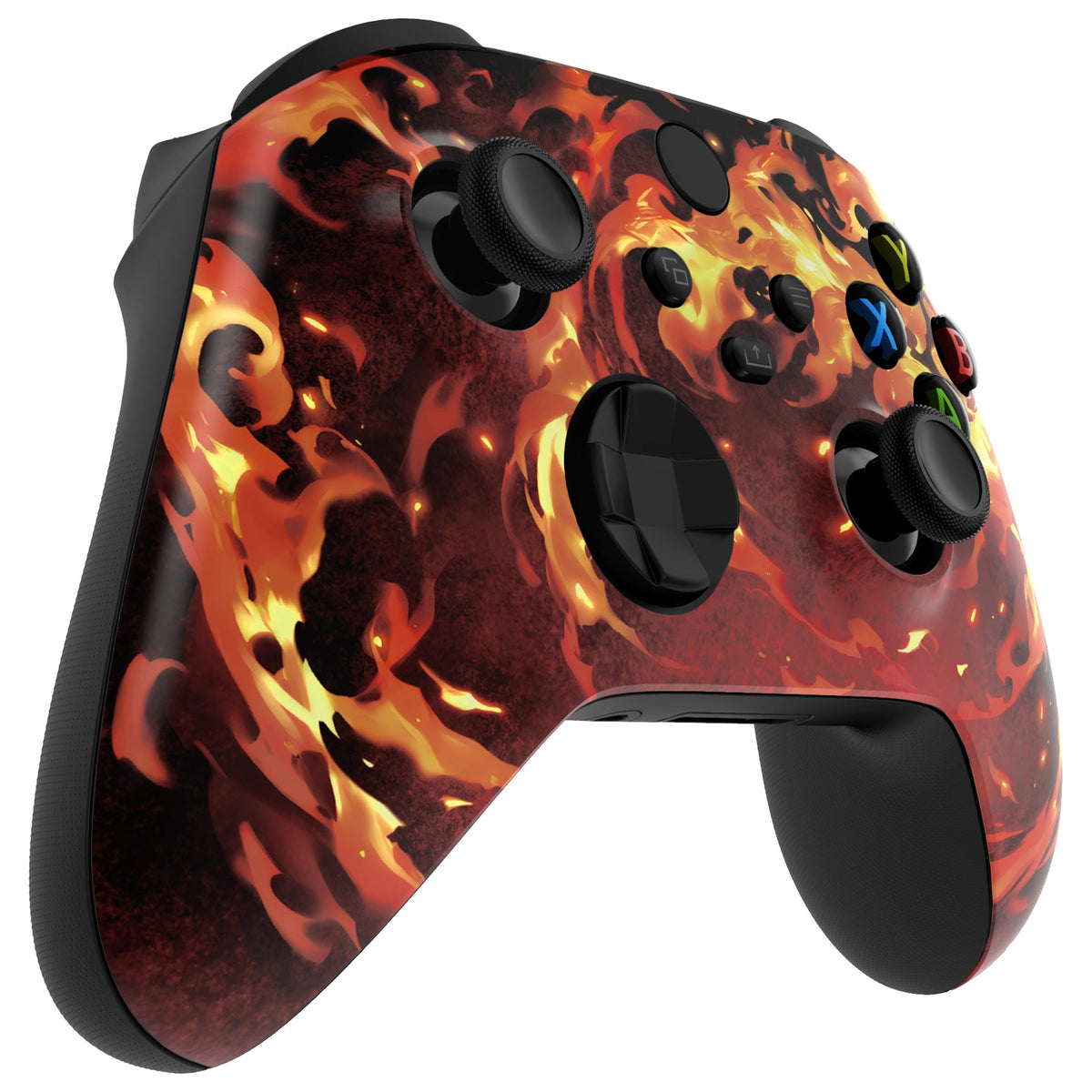 eXtremeRate Replacement Faceplate Front Housing Shell for Xbox Series X & S Controller - Blazing Magic eXtremeRate