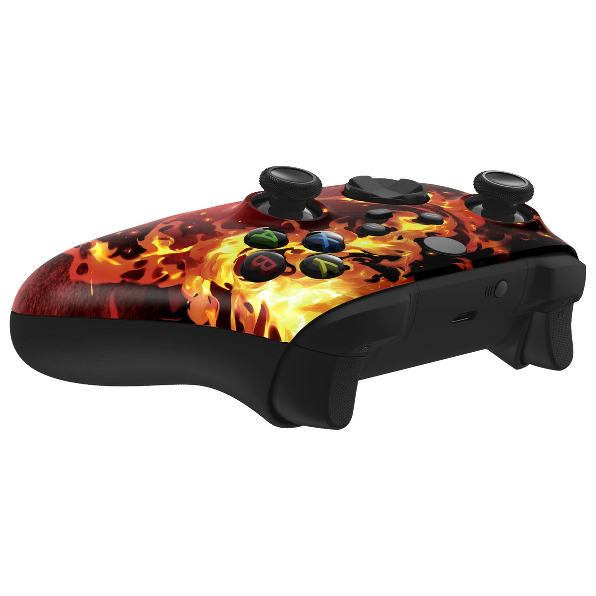 eXtremeRate Replacement Faceplate Front Housing Shell for Xbox Series X & S Controller - Blazing Magic eXtremeRate