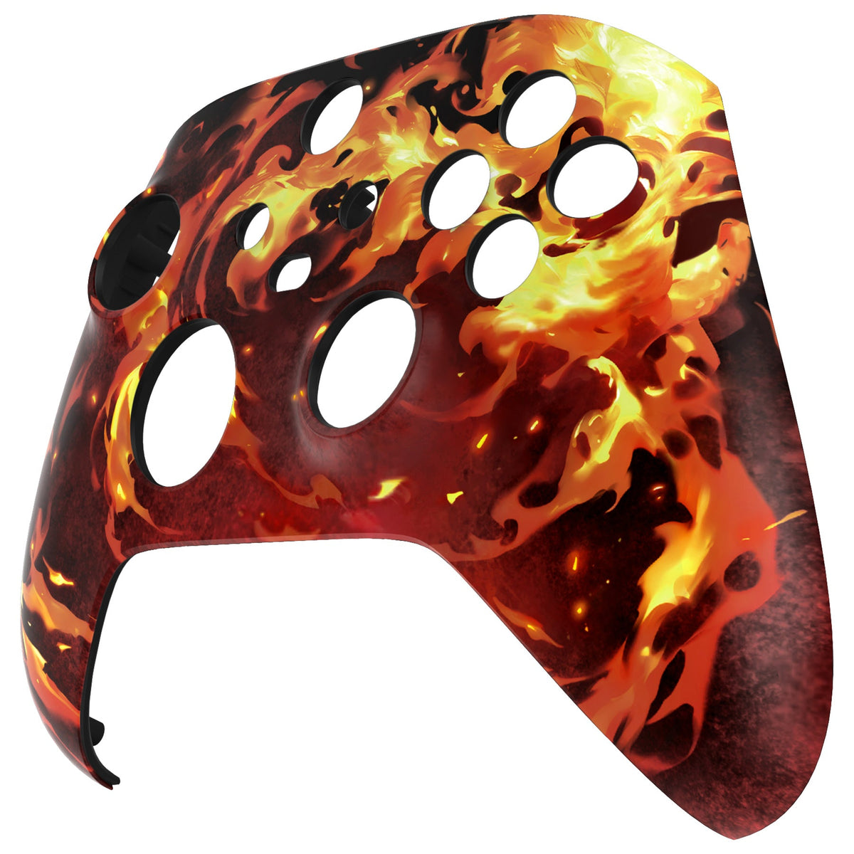 eXtremeRate Replacement Faceplate Front Housing Shell for Xbox Series X & S Controller - Blazing Magic eXtremeRate