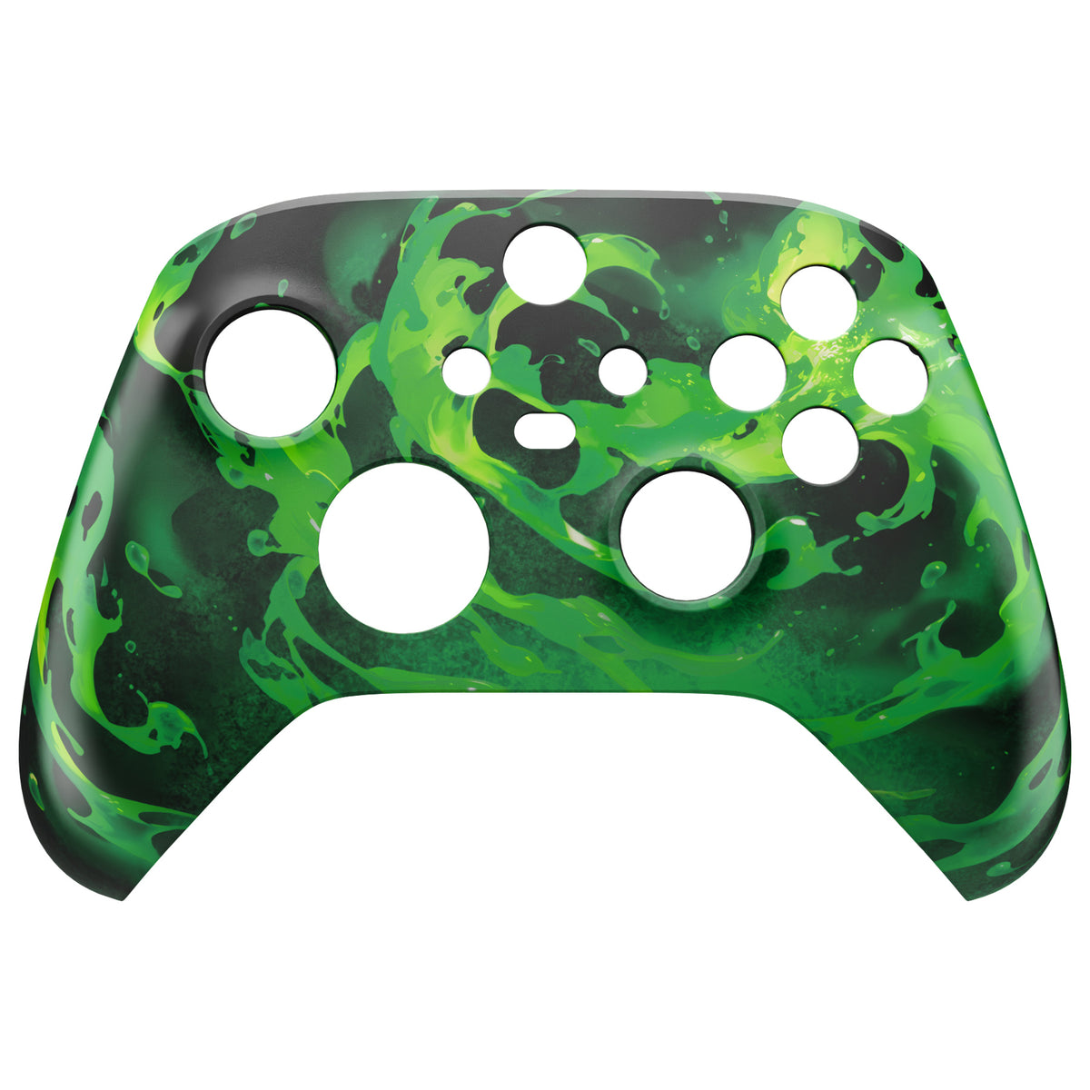 eXtremeRate Replacement Faceplate Front Housing Shell for Xbox Series X & S Controller - Corrosion Magic