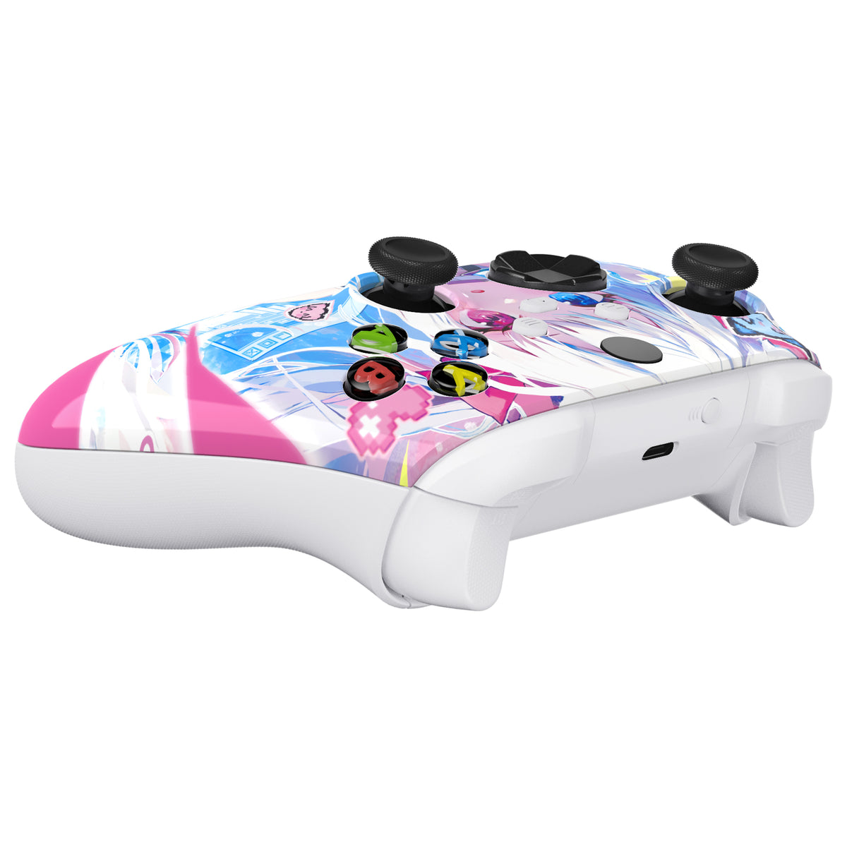 eXtremeRate Replacement Faceplate Front Housing Shell for Xbox Series X & S Controller - MeWoow