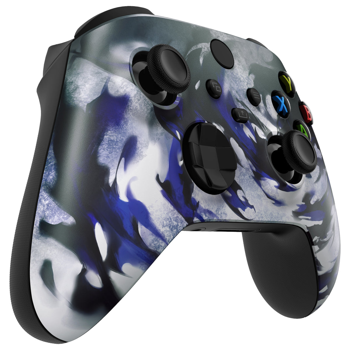 eXtremeRate Replacement Faceplate Front Housing Shell for Xbox Series X & S Controller - Shadow Magic