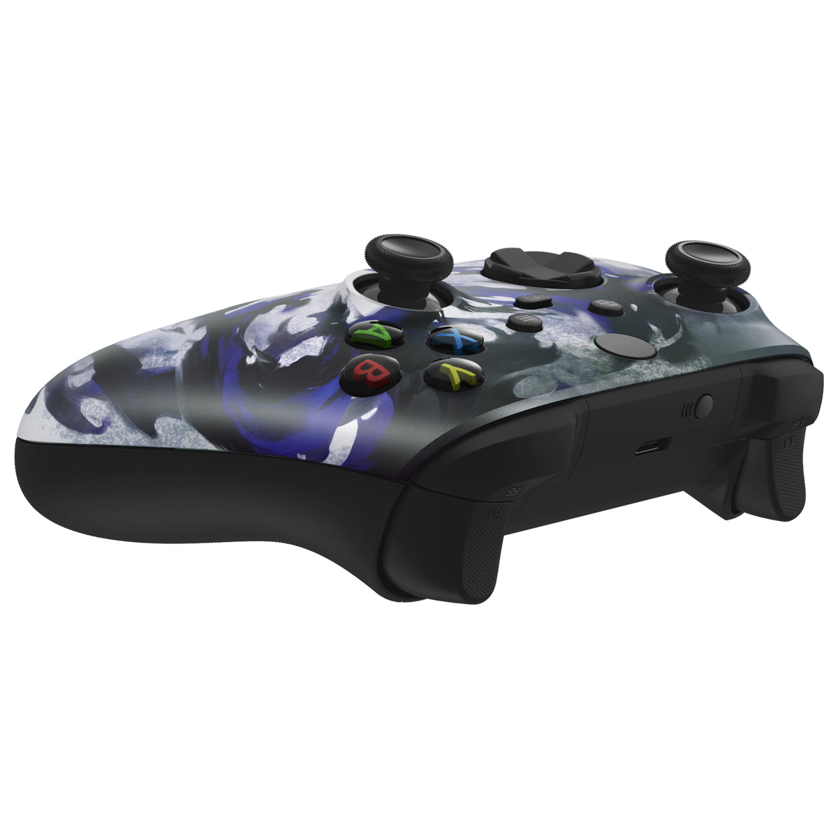 eXtremeRate Replacement Faceplate Front Housing Shell for Xbox Series X & S Controller - Shadow Magic