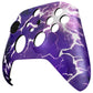 eXtremeRate Replacement Faceplate Front Housing Shell for Xbox Series X & S Controller - Thunder Magic