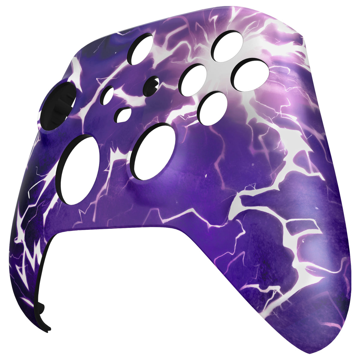 eXtremeRate Replacement Faceplate Front Housing Shell for Xbox Series X & S Controller - Thunder Magic