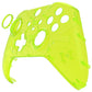 eXtremeRate Replacement Front Housing Shell Case with Accent Rings for Xbox One Elite Series 2 & Elite 2 Core Controller (Model 1797) - Clear Lime Green