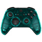 eXtremeRate Replacement Front Housing Shell Case with Accent Rings for Xbox One Elite Series 2 & Elite 2 Core Controller (Model 1797) - Emerald Green