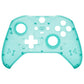 eXtremeRate Replacement Front Housing Shell Case with Accent Rings for Xbox One Elite Series 2 & Elite 2 Core Controller (Model 1797) - Emerald Green