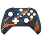 eXtremeRate Replacement Front Housing Shell Case with Accent Rings for Xbox One Elite Series 2 & Elite 2 Core Controller (Model 1797) - Glow in Dark Mecha - Yellow