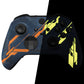 eXtremeRate Replacement Front Housing Shell Case with Accent Rings for Xbox One Elite Series 2 & Elite 2 Core Controller (Model 1797) - Glow in Dark Mecha - Yellow