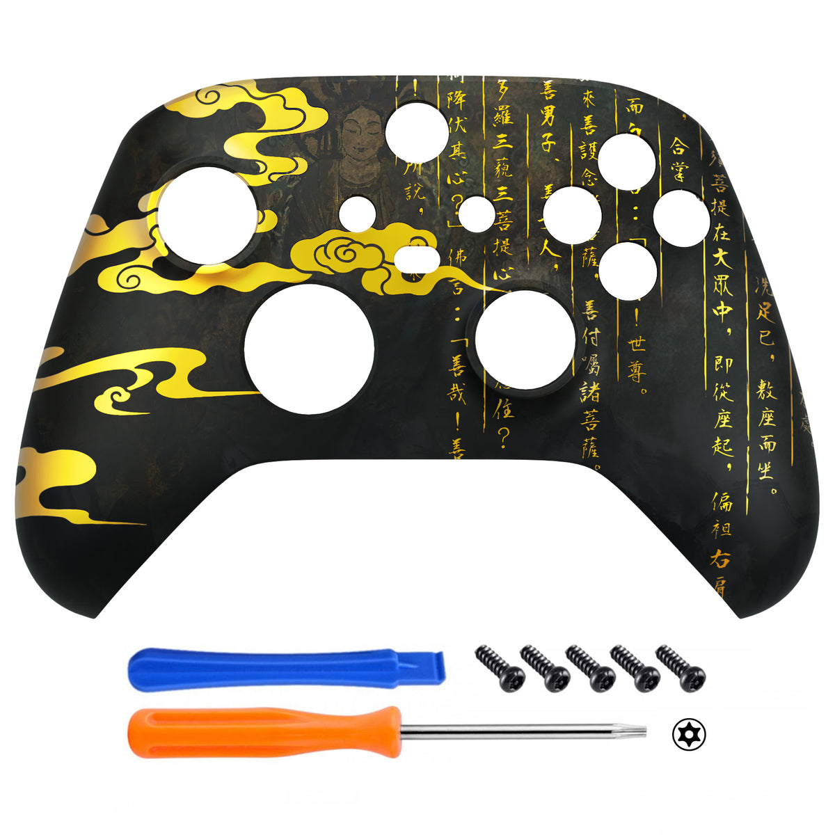 eXtremeRate Replacement Front Housing Shell for Xbox Series X & S Controller - Eastern Myth