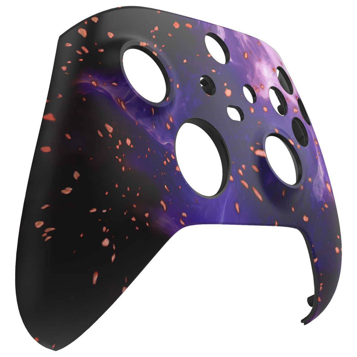 eXtremeRate Replacement Front Housing Shell for Xbox Series X & S Controller - Glow in Dark - Cosmic Camo eXtremeRate