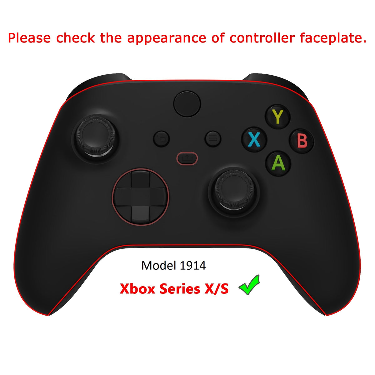 eXtremeRate Replacement Front Housing Shell for Xbox Series X & S Controller - Winter Blossom eXtremeRate