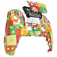 eXtremeRate Replacement Front Housing Shell with Touchpad Compatible with PS5 Controller BDM-010/020/030/040/050 - Christmas Wrap