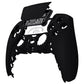 eXtremeRate Replacement Front Housing Shell with Touchpad Compatible with PS5 Controller BDM-010/020/030/040/050/060 - Black