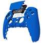 eXtremeRate Replacement Front Housing Shell with Touchpad Compatible with PS5 Controller BDM-010/020/030/040/050 - Blue