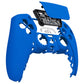 eXtremeRate Replacement Front Housing Shell with Touchpad Compatible with PS5 Controller BDM-010/020/030/040/050 - Blue