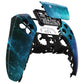 eXtremeRate Replacement Front Housing Shell with Touchpad Compatible with PS5 Controller BDM-010/020/030/040/050 - Blue Nebula
