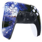 eXtremeRate Replacement Front Housing Shell with Touchpad Compatible with PS5 Controller BDM-010/020/030/040/050 - Blue Universe