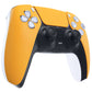 eXtremeRate Replacement Front Housing Shell with Touchpad Compatible with PS5 Controller BDM-010/020/030/040/050 - Caution Yellow