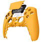 eXtremeRate Replacement Front Housing Shell with Touchpad Compatible with PS5 Controller BDM-010/020/030/040/050 - Caution Yellow