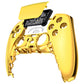 eXtremeRate Replacement Front Housing Shell with Touchpad Compatible with PS5 Controller BDM-010/020/030/040/050/060 - Chrome Gold