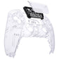 eXtremeRate Replacement Front Housing Shell with Touchpad Compatible with PS5 Controller BDM-010/020/030/040/050 - Clear