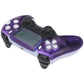 eXtremeRate Replacement Front Housing Shell with Touchpad Compatible with PS5 Controller BDM-010/020/030/040/050 - Clear Atomic Purple