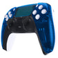 eXtremeRate Replacement Front Housing Shell with Touchpad Compatible with PS5 Controller BDM-010/020/030/040/050 - Clear Blue