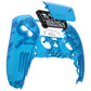 eXtremeRate Replacement Front Housing Shell with Touchpad Compatible with PS5 Controller BDM-010/020/030/040/050 - Clear Blue