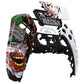 eXtremeRate Replacement Front Housing Shell with Touchpad Compatible with PS5 Controller BDM-010/020/030/040/050/060 - Clown HAHAHA