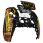 eXtremeRate Replacement Front Housing Shell with Touchpad Compatible with PS5 Controller BDM-010/020/030/040/050 - Cyber Plague