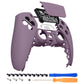 eXtremeRate Replacement Front Housing Shell with Touchpad Compatible with PS5 Controller BDM-010/020/030/040/050 - Dark Grayish Violet