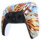 eXtremeRate Replacement Front Housing Shell with Touchpad Compatible with PS5 Controller BDM-010/020/030/040/050 - Fire Phoenix
