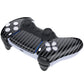 eXtremeRate Replacement Front Housing Shell with Touchpad Compatible with PS5 Controller BDM-010/020/030/040/050/060 - Graphite Carbon Fiber