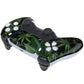 eXtremeRate Replacement Front Housing Shell with Touchpad Compatible with PS5 Controller BDM-010/020/030/040/050/060 - Green Weeds