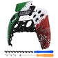 eXtremeRate Replacement Front Housing Shell with Touchpad Compatible with PS5 Controller BDM-010/020/030/040/050 - Impression Italy Flag